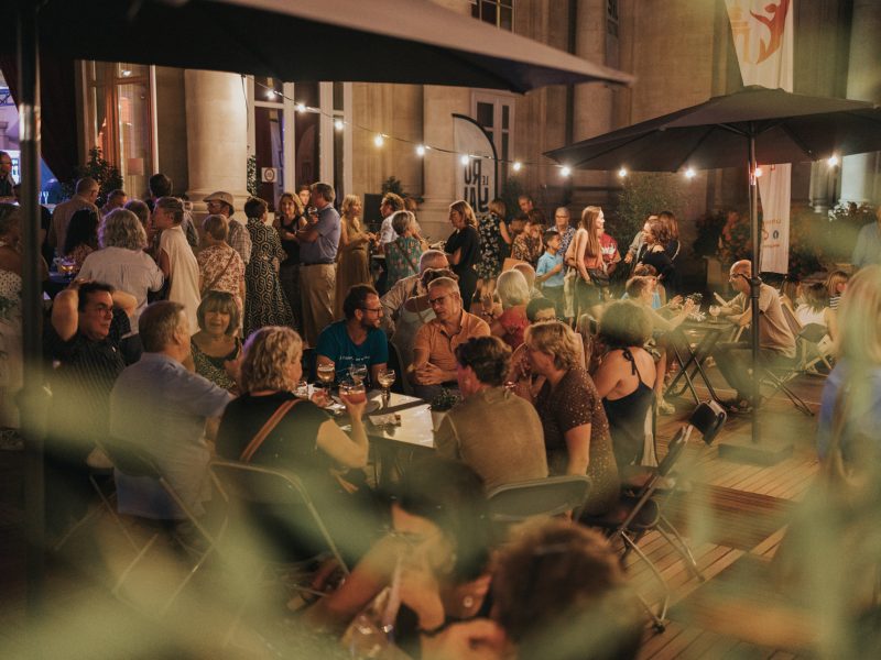 Terrasse du Festival, Centre Culturel©Spa Royal Festival l Indie Studio